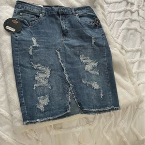 Denim skirt
